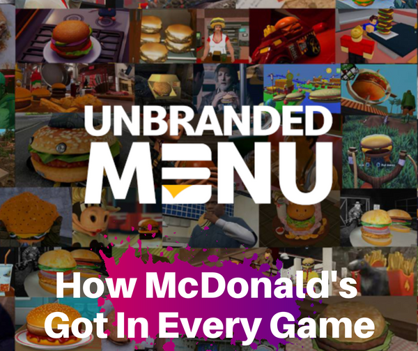 Creative Spotlight: McDonald's Unbranded Menu